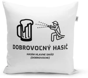 Sablio Vankúš Dobrovoľný hasič: 40x40 cm