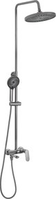 Rea Marco, sprchový set s vaňovým výtokom, grafitová, REA-P5600