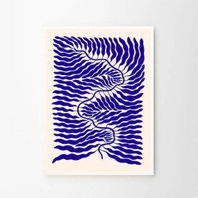 The Poster Club Plagát Little Blue by Linnéa Andersson 30x40 cm