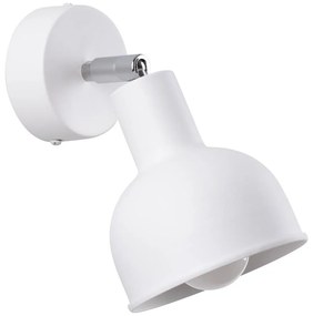 Sollux SL.1313 - Nástenné bodové svietidlo ELBA 1xE27/15W/230V biela