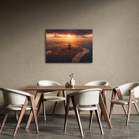 Obraz - Dopravné lietadlo (70x50 cm)