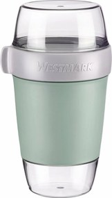 Westmark Trojdielna dóza na jedlo, 1150 ml, mätovo zelená, L