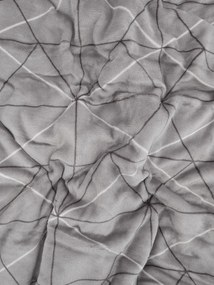 Baránková deka mikroplyš Exclusive 150 × 200 cm – Sebastian sivý