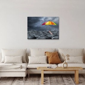 Obraz - Dáždniky (70x50 cm)