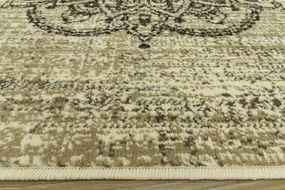 Koberec Aladin 513668/67933 mandala slonia kosť / bežový