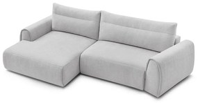 Svetlosivá rohová pohovka Aden – Bobochic Paris