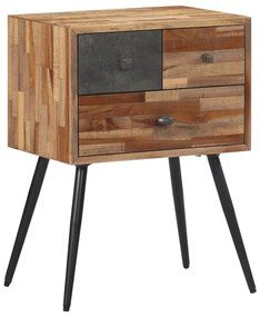 Nočný stolík 47x31,5x60 cm masívne tíkové drevo 358538