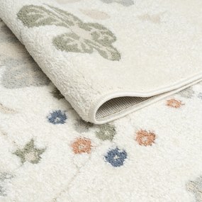 Angel Carpet, Kusový koberec Aurora 25 Cream, 60x110, biela, kancelária