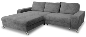 Rohová sedacia súprava Wenus L Bellini 3 sivá
