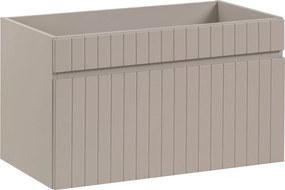 Comad Kúpeľňová skrinka pod umývadlo Iconic Cashmere 80 kašmír