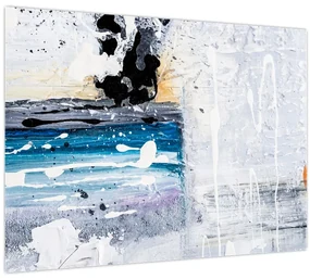 Obraz - Abstraktné ťahy (70x50 cm)