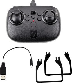 LEAN Toys Dron Y-35 diaľkovo ovládaný ľahký gyroskop 360° rotácia čierny