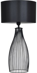 Stolná lampa Milano, 1x textilné tienidlo (výber zo 6 farieb), (výber z 2 tvarov), (výber z 3 farieb konštrukcie)