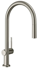 Hansgrohe M54, drezová batéria Talis s výsuvnou koncovkou, vzhľad nerezový, HAN-72802800