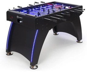KLARFIT Arrowhead, stolný futbal, 117 x 68, LED osvetlenie, automatické počítanie gólov, čierny