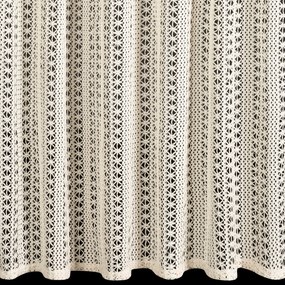 ZÁVES NA PÁSKE BONITA 140X270 CM PRÍRODNÁ