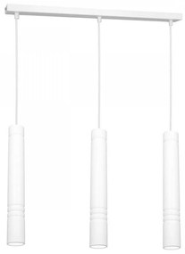 Luster na lanku IMPLODE 3xGU10/8W/230V biela