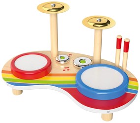 Playtive Drevený hudobný nástroj (bubnovací stôl)  (100367749)