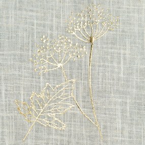 ZÁVES NA KRÚŽKOCH MAGGIE 140X250 CM VZOROVANÁ