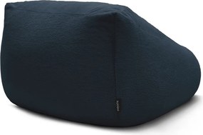 Tmavomodrý sedací vak z umelej kožušiny Lilibet – Bobochic Paris