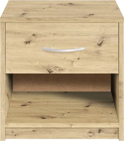 Nočný stolík s 1 zásuvkou Pepe, dub artisan