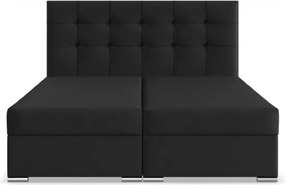 Manželská posteľ ELDA 160×200 cm čierna