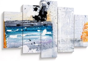 Obraz - Abstraktné ťahy (150x105 cm)