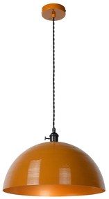 Lucide 30485/40/44 - Luster na lanku MARNE 1xE27/60W/230V oranžová