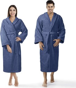 Froté župan PRESTIGE modrý Veľkosť: XS