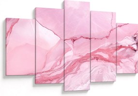 Obraz - Ružový mramor (150x105 cm)