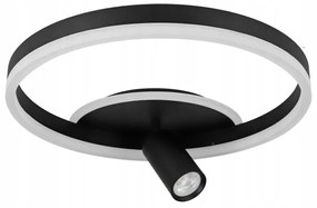 LED stropné svietidlo LED/38W/230V + 1xGU10/30W čierne