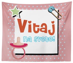 Sablio Deka Vitaj na svete 3: 150x120 cm