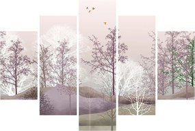 Obraz lesa (150x105 cm)