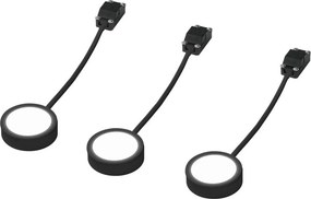 Osram - Sada 3× LED svietidiel pod kuchynskú linku UNDERCABINET LED/3W/230V 3000K čierna