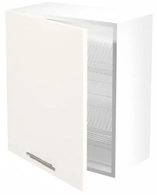 Horná skrinka Vento GC-60/72, biela / béžová