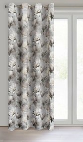 Dekorstudio Zatemňovací záves LARI 140x250 cm - strieborný