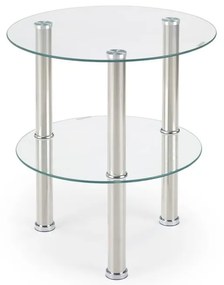 Konferenčný stolík ORENIA strieborný