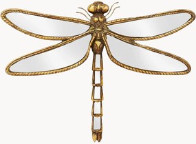 Zrkadlová nástenná dekorácia Dragonfly, Š 35 cm