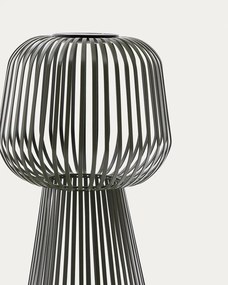 LED stolové vonkajšie svietidlo so stmievačom so solárnym panelom (výška 70 cm) Reiba – Kave Home