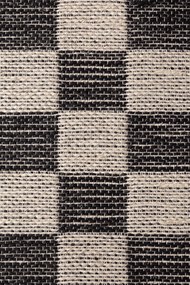 Kusový koberec Handloom 106333 Rex White Black, 120x170, čiernobiela, chodba / predsieň, Hanse Home