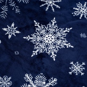 4Home Obliečky mikroflanel Midnight Snowfall, 140 x 220 cm, 70 x 90 cm