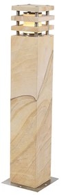 Moderná vonkajšia stojaca lampa pieskovec 70 cm - Grumpy