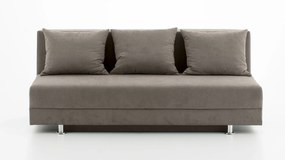 DREVONA Rozkladacia pohovka šedo hnedá NIKA Soro 91