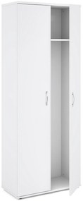 Vysoká šatníková skriňa Impress 74 x 37 x 190 cm, biela