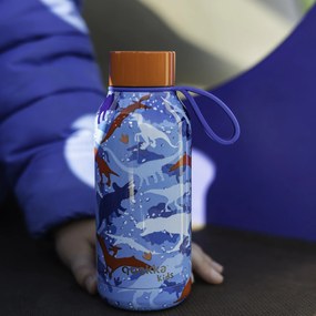 Nerezová termofľaša Solid Kids s pútkom Dinosaur 330 ml