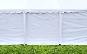 Pártystany-Jičín s.r.o. Party stan 3x8m - PVC PREMIUM Ohňovzdorný Farba: Biela