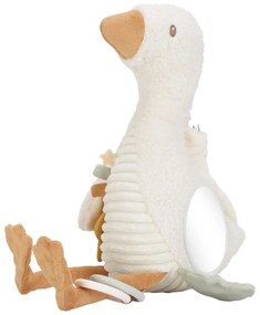 Hus plyšová s aktivitami Newborn Naturals