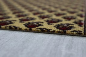 Associated Weavers, Protišmykový behúň na mieru Inca 30, šíre 100 cm, červená, chodba / predsieň