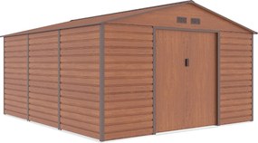 G21 Záhradný domček 340 × 382 × 205 cm (hnedá)