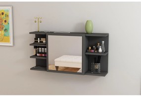 Skrinka na make-up Martian (antracit). Vlastná spoľahlivá doprava až k Vám domov. 1107847